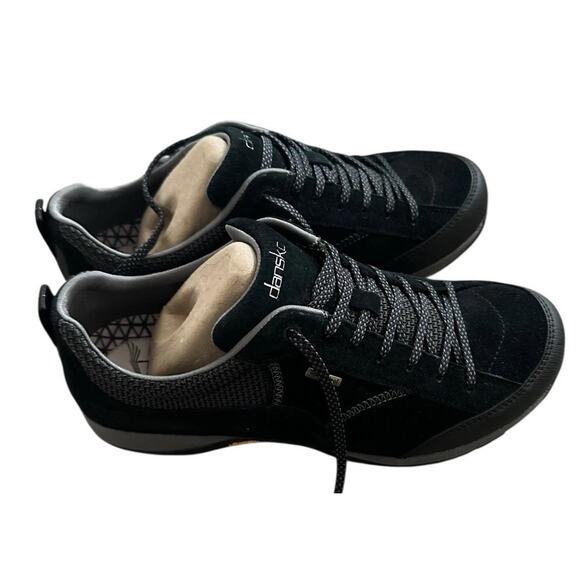 Dansko Shoes - New Dansko Paisley Wide Suede Women's Hiking Shoes, Black Waterproof 40W